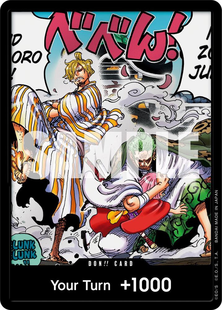 DON!! Card Alternate Art – Wings of the Captain | One Piece TCG