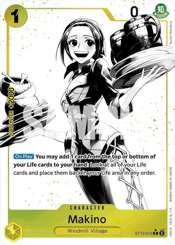 Makino Alternate Art ST13-012 – Ultra Deck: The Three Brothers | One Piece TCG
