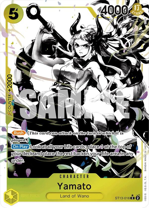 Yamato Alternate Art ST13-016 – Ultra Deck: The Three Brothers | One Piece TCG