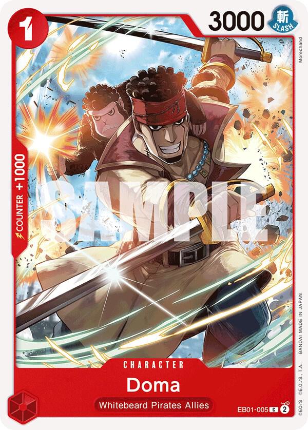 Doma EB01-005 – Memorial Collection | One Piece TCG