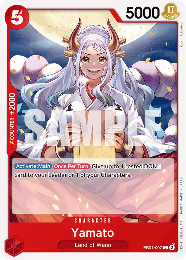 Yamato EB01-007 – Memorial Collection | One Piece TCG