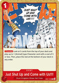 Just Shut Up and Come with Us!!!! EB01-009 – Memorial Collection | One Piece TCG