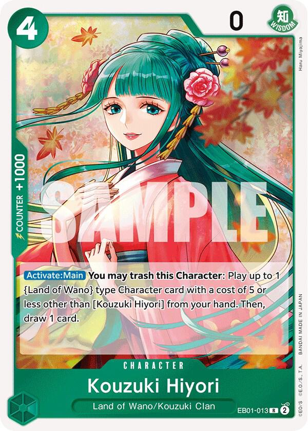 Kouzuki Hiyori EB01-013 – Memorial Collection | One Piece TCG