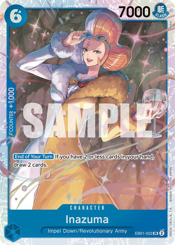 Inazuma EB01-022 – Memorial Collection | One Piece TCG