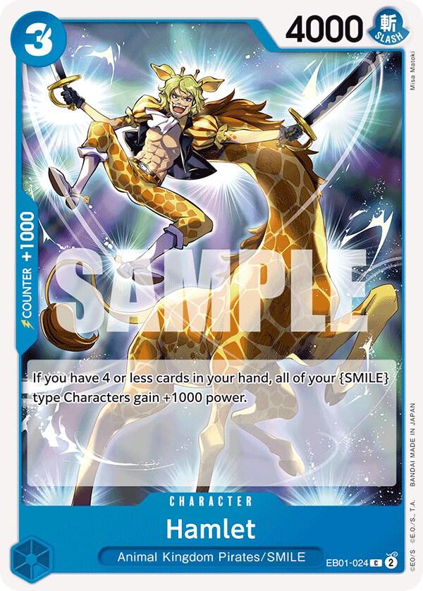 Hamlet EB01-024 – Memorial Collection | One Piece TCG