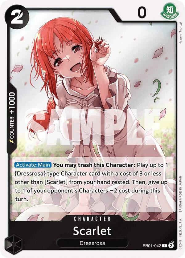 Scarlet EB01-042 – Memorial Collection | One Piece TCG