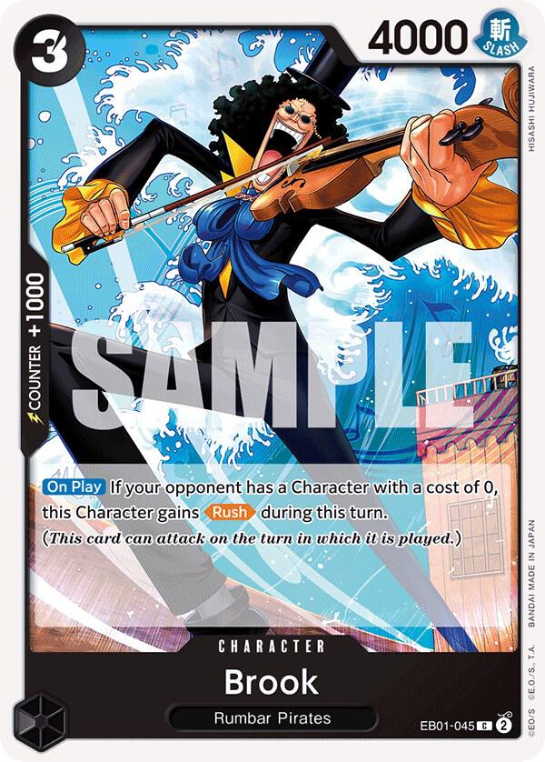 Brook EB01-045 – Memorial Collection | One Piece TCG