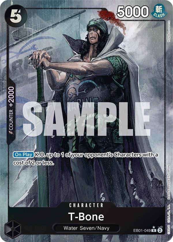 T-Bone Alternate Art EB01-049 – Memorial Collection | One Piece TCG