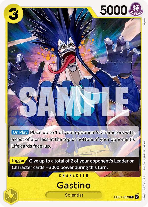 Gastino EB01-053 – Memorial Collection | One Piece TCG