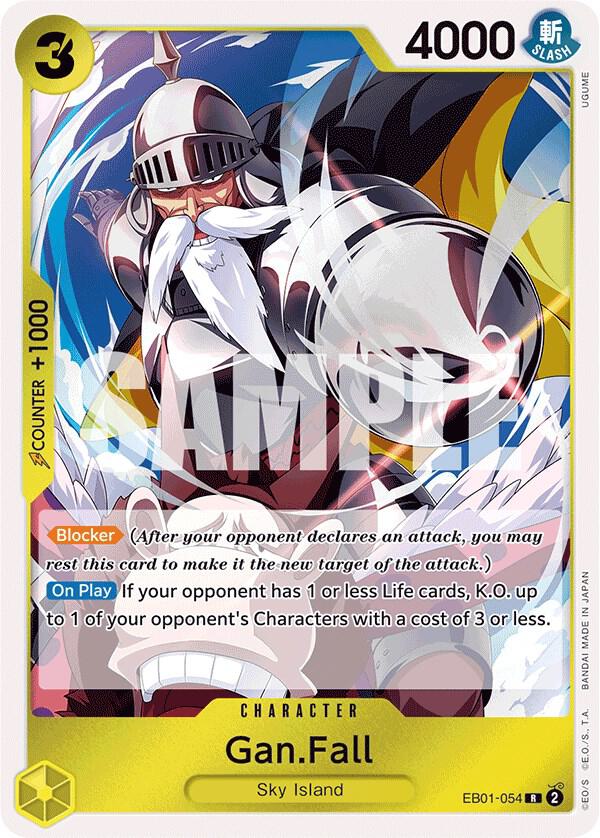 Gan.Fall EB01-054 – Memorial Collection | One Piece TCG