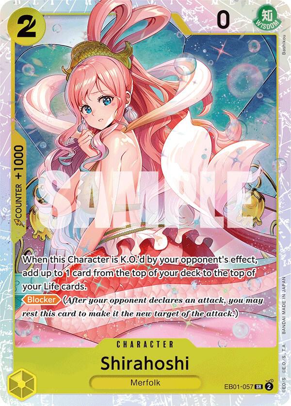 Shirahoshi EB01-057 – Memorial Collection | One Piece TCG