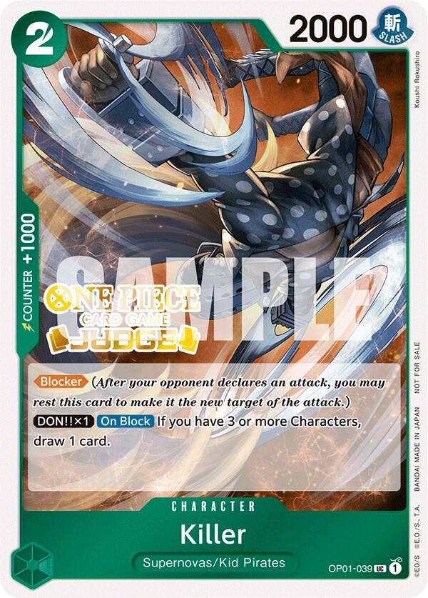 Killer Judge Pack Vol. 3 OP01-039 | One Piece TCG