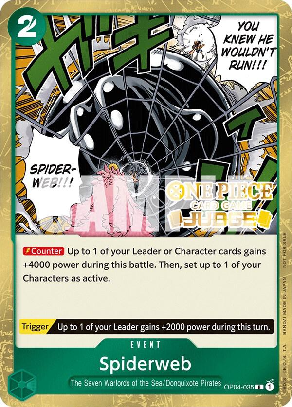 Spiderweb Judge Pack Vol. 3 OP04-035 | One Piece TCG