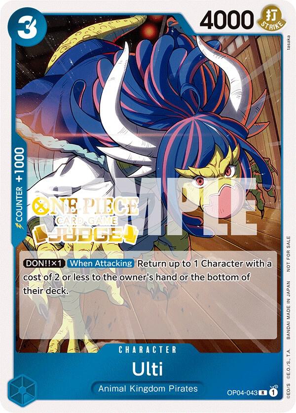 Ulti Judge Pack Vol. 3 OP04-043 | One Piece TCG