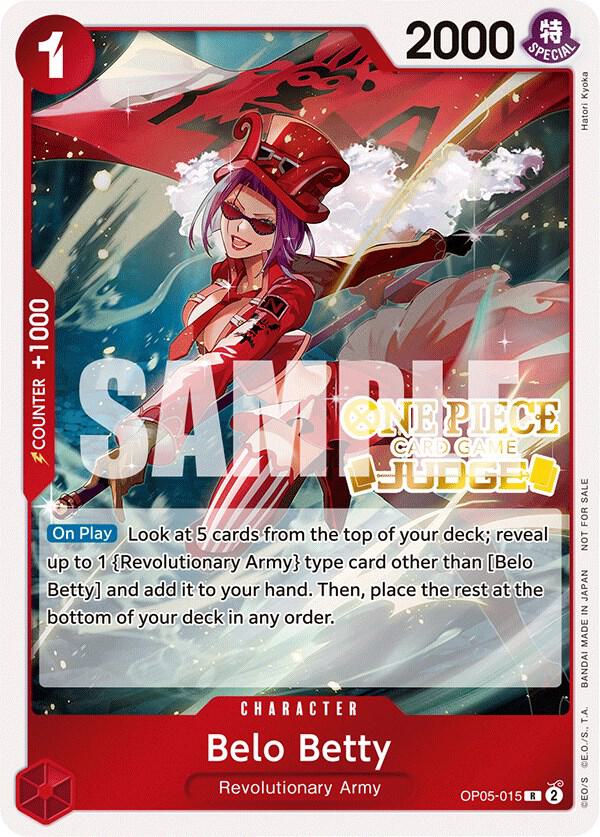Belo Betty Judge Pack Vol. 3 OP05-015 | One Piece TCG