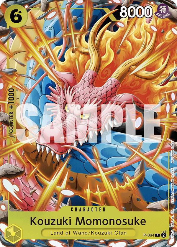 Kouzuki Momonosuke Event Pack Vol. 4 P-064 | One Piece TCG