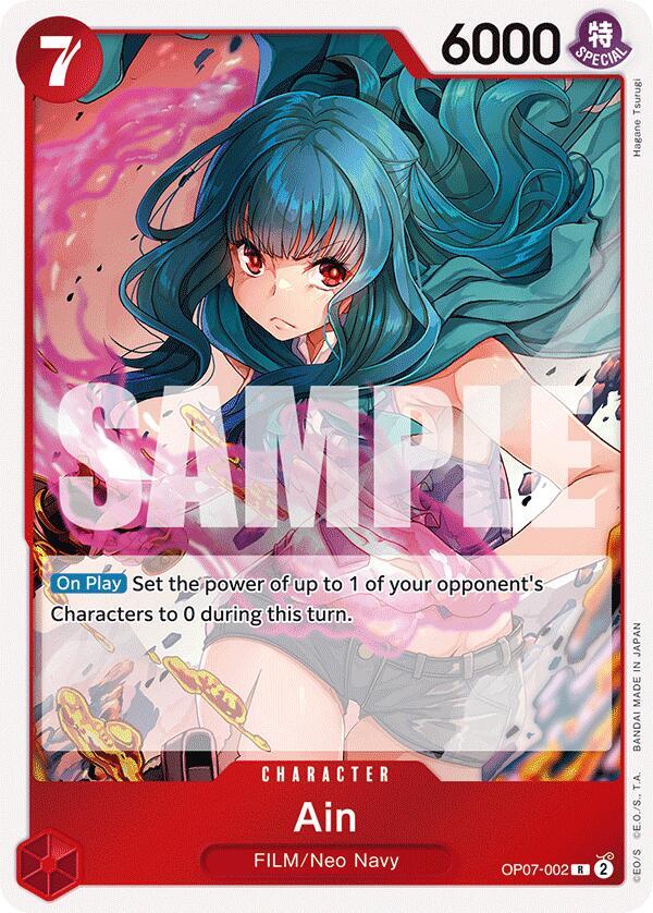 Ain OP07-002 – 500 Years in the Future | One Piece TCG