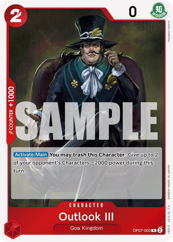 Outlook III OP07-003 – 500 Years in the Future | One Piece TCG