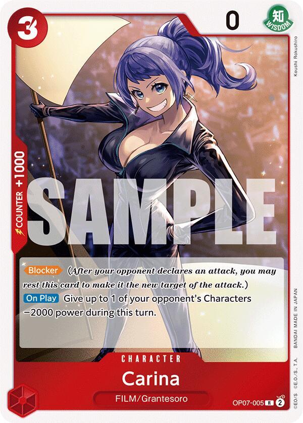 Carina OP07-005 – 500 Years in the Future | One Piece TCG