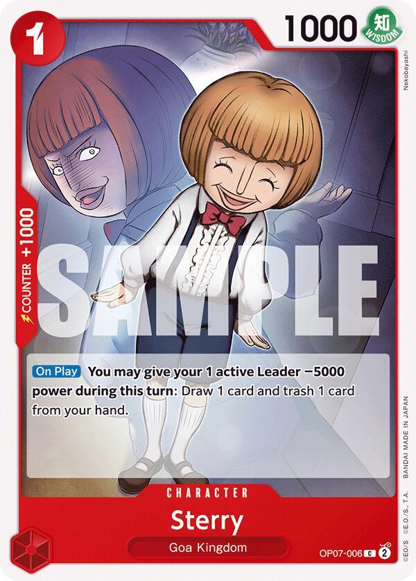 Sterry OP07-006 – 500 Years in the Future | One Piece TCG