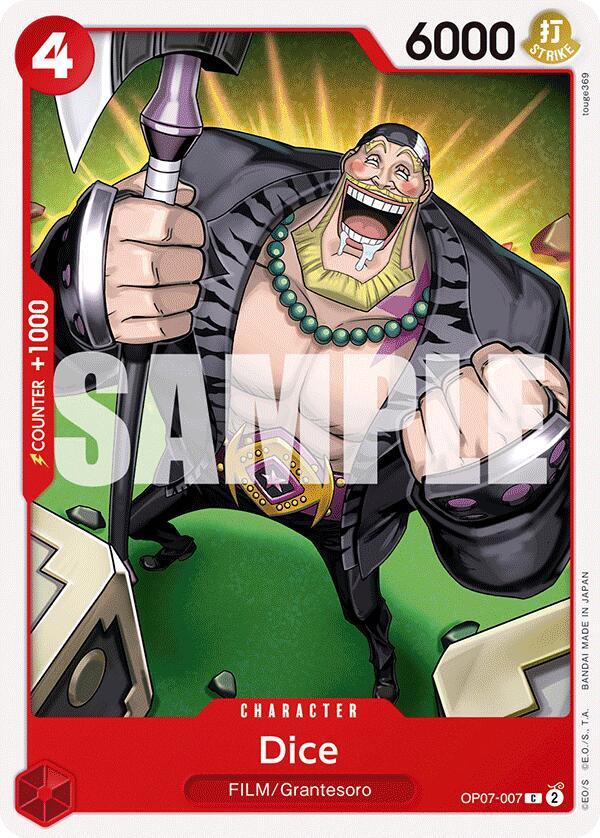 Dice OP07-007 – 500 Years in the Future | One Piece TCG