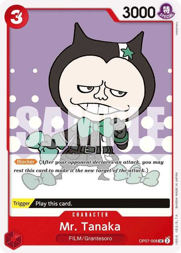 Mr. Tanaka OP07-008 – 500 Years in the Future | One Piece TCG