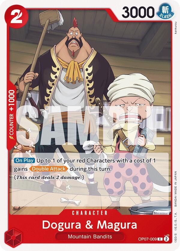Dogura & Magura OP07-009 – 500 Years in the Future | One Piece TCG