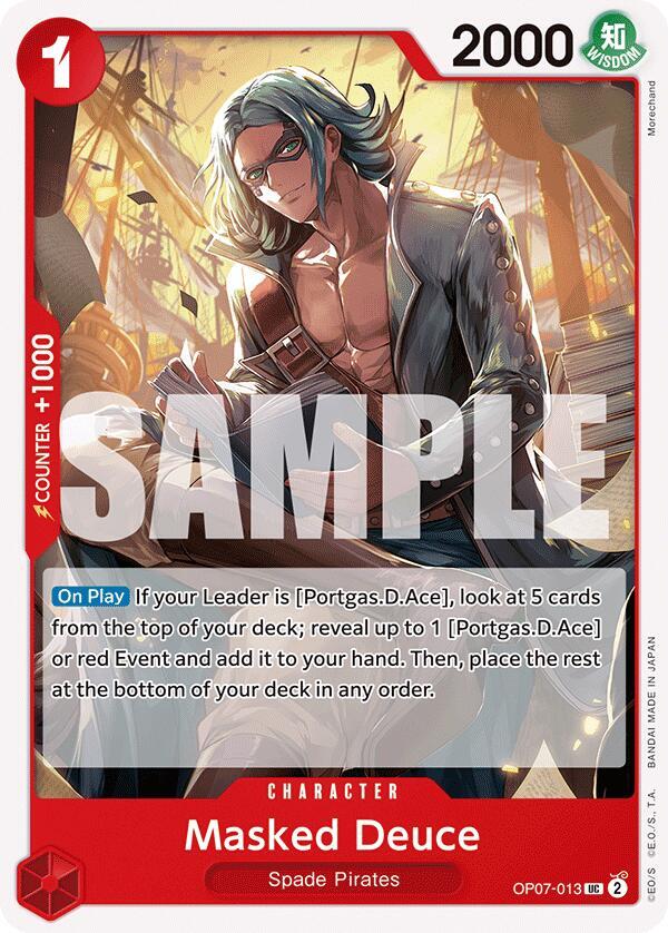 Masked Deuce OP07-013 – 500 Years in the Future | One Piece TCG