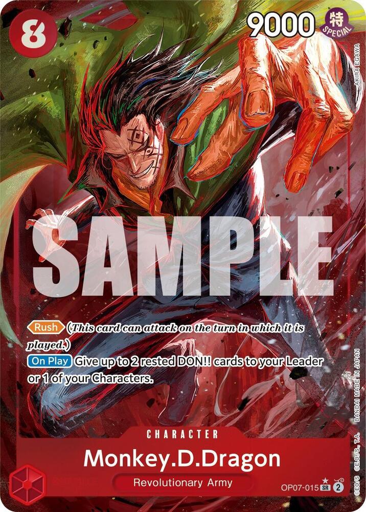 Monkey.D.Dragon Alternate Art OP07-015 – 500 Years in the Future | One Piece TCG