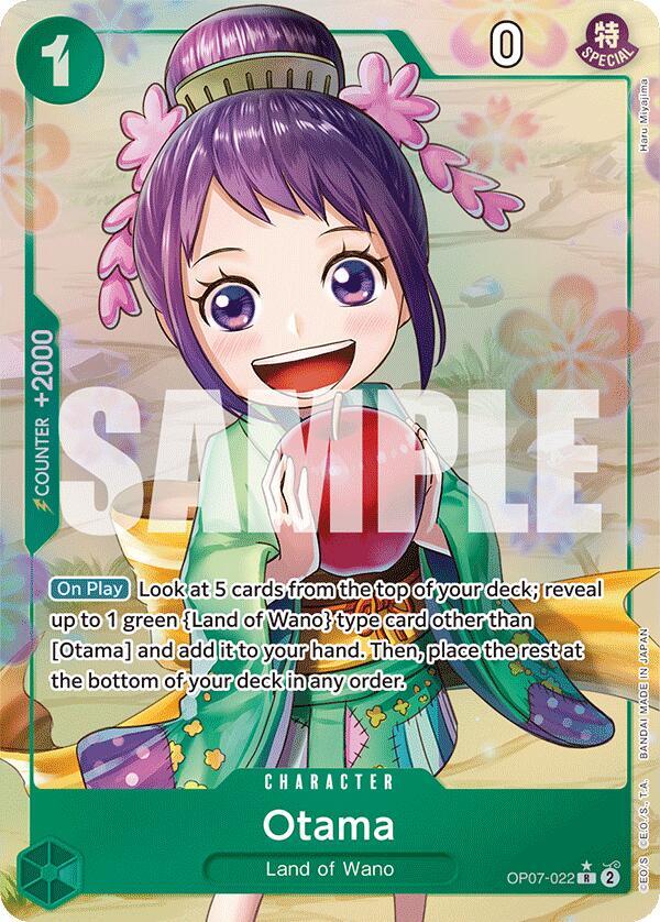 Otama Alternate Art OP07-022 – 500 Years in the Future | One Piece TCG