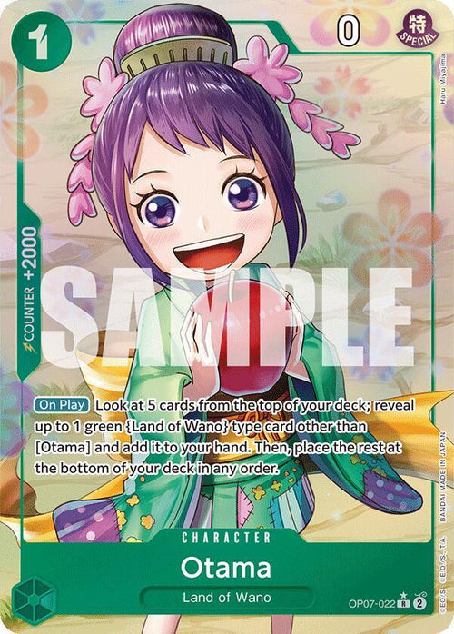 Otama Alternate Art OP07-022 – 500 Years in the Future | One Piece TCG