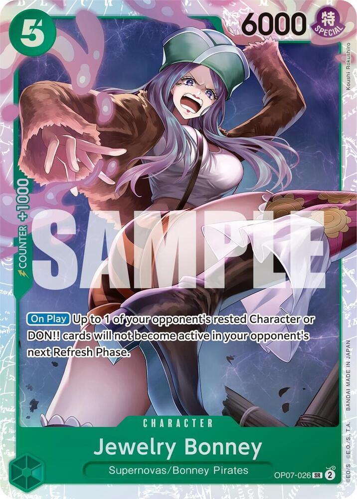 Jewelry Bonney OP07-026 – 500 Years in the Future | One Piece TCG