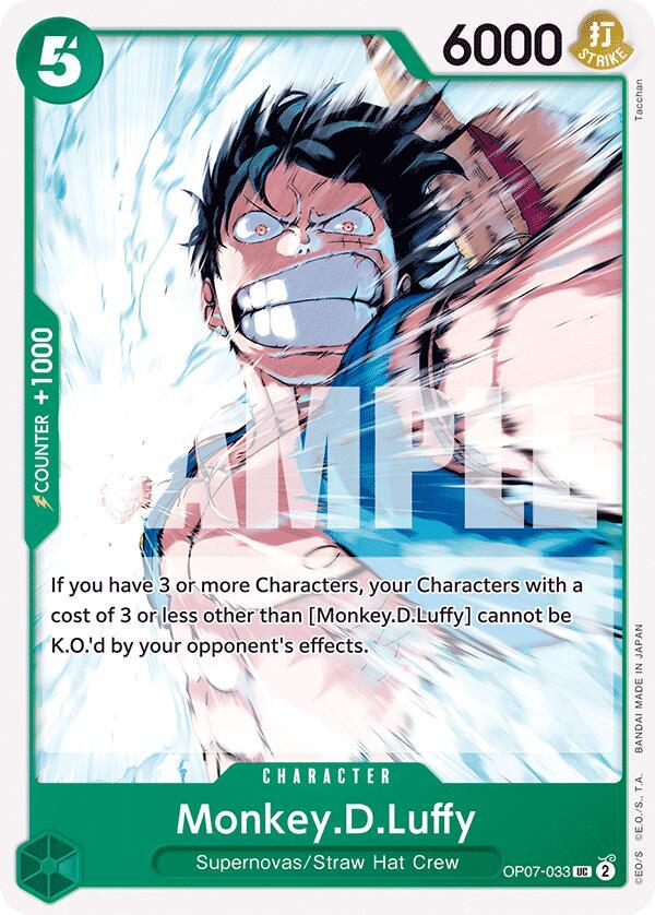 Monkey.D.Luffy OP07-033 – 500 Years in the Future | One Piece TCG