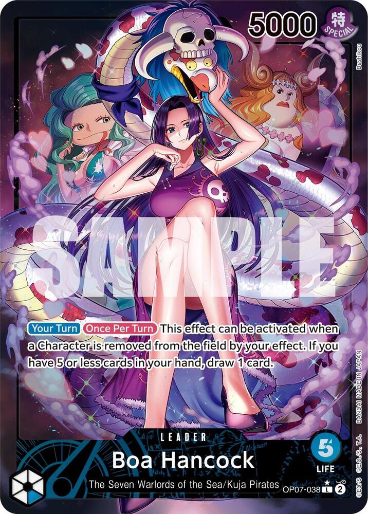 Boa Hancock Alternate Art OP07-038 – 500 Years in the Future | One Piece TCG