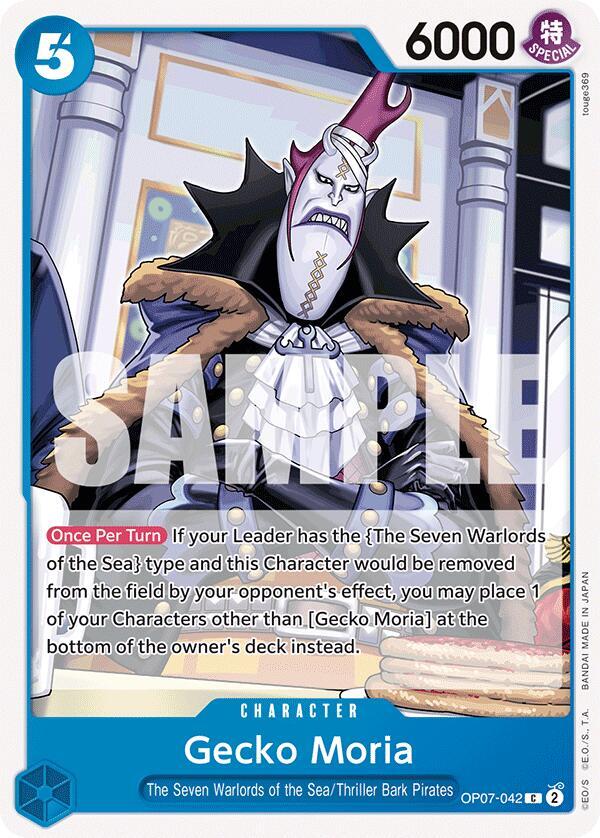 Gecko Moria OP07-042 – 500 Years in the Future | One Piece TCG