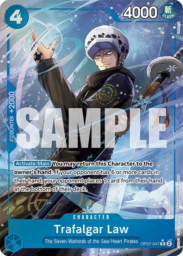 Trafalgar Law Alternate Art OP07-047 – 500 Years in the Future | One Piece TCG