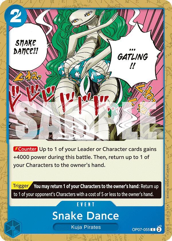 Snake Dance OP07-055 – 500 Years in the Future | One Piece TCG