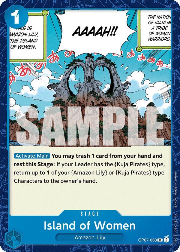 Island of Women OP07-058 – 500 Years in the Future | One Piece TCG
