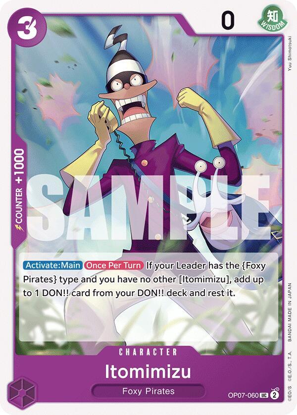 Itomimizu OP07-060 – 500 Years in the Future | One Piece TCG