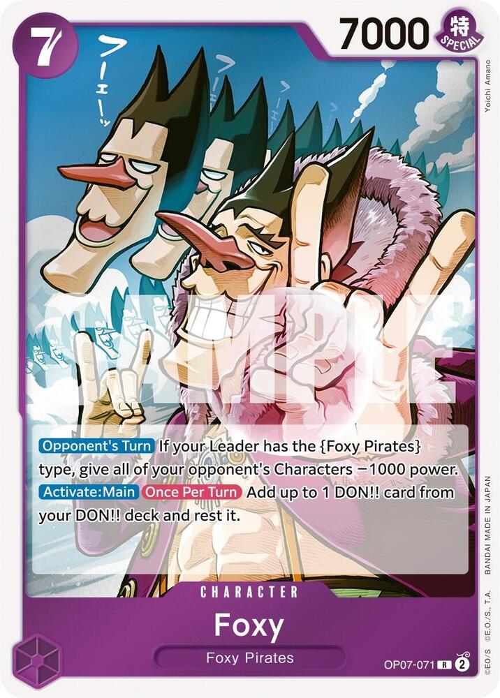 Foxy OP07-071 – 500 Years in the Future | One Piece TCG