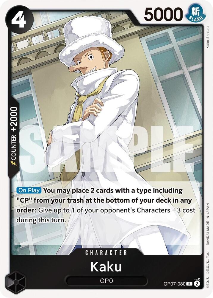 Kaku OP07-080 – 500 Years in the Future | One Piece TCG