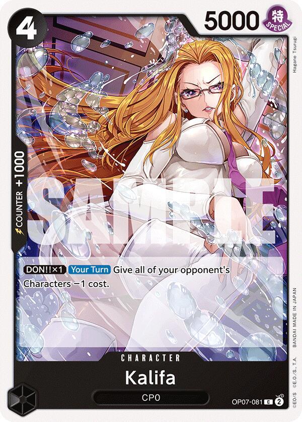 Kalifa OP07-081 – 500 Years in the Future | One Piece TCG