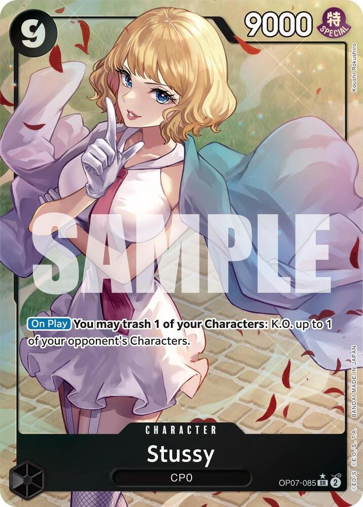 Stussy Alternate Art OP07-085 – 500 Years in the Future | One Piece TCG