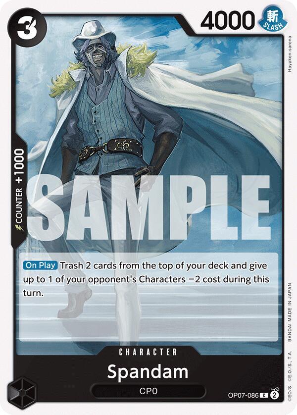 Spandam OP07-086 – 500 Years in the Future | One Piece TCG