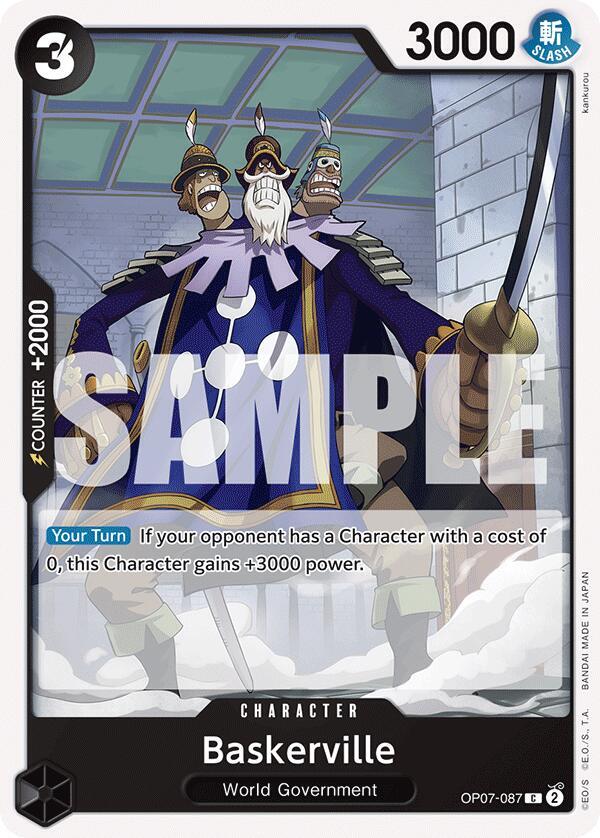 Baskerville OP07-087 – 500 Years in the Future | One Piece TCG