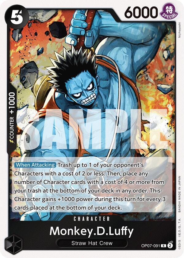 Monkey.D.Luffy OP07-091 – 500 Years in the Future | One Piece TCG