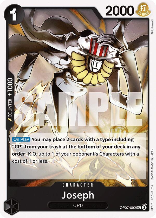 Joseph OP07-092 – 500 Years in the Future | One Piece TCG