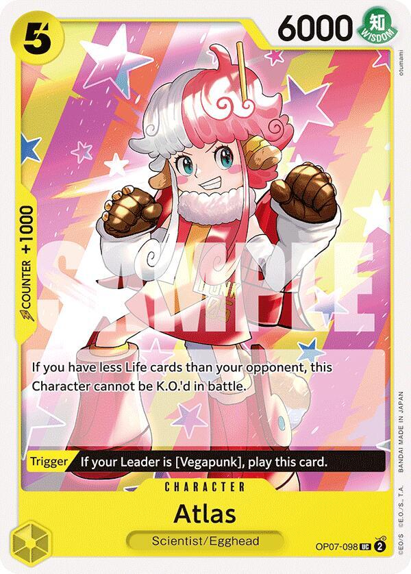 Atlas OP07-098 – 500 Years in the Future | One Piece TCG