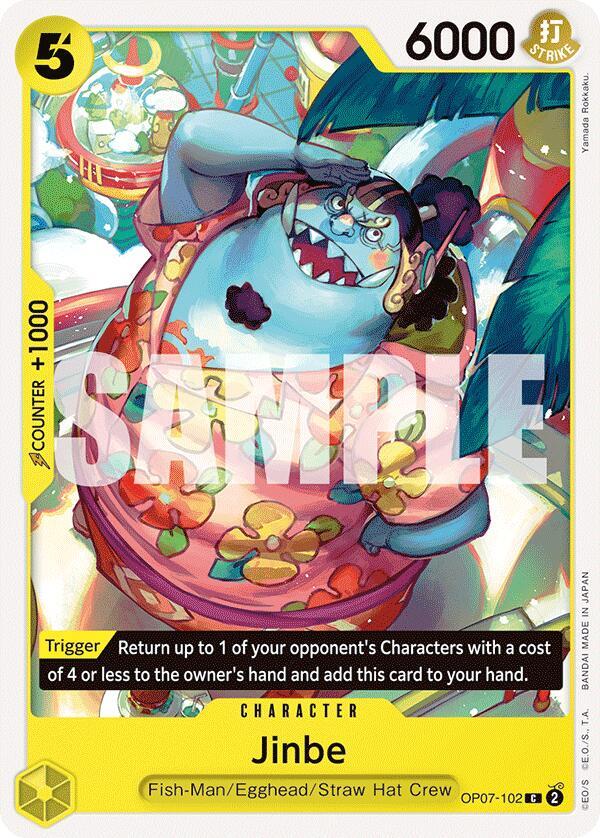 Jinbe OP07-102 – 500 Years in the Future | One Piece TCG