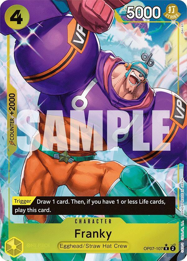 Franky Alternate Art OP07-107 – 500 Years in the Future | One Piece TCG